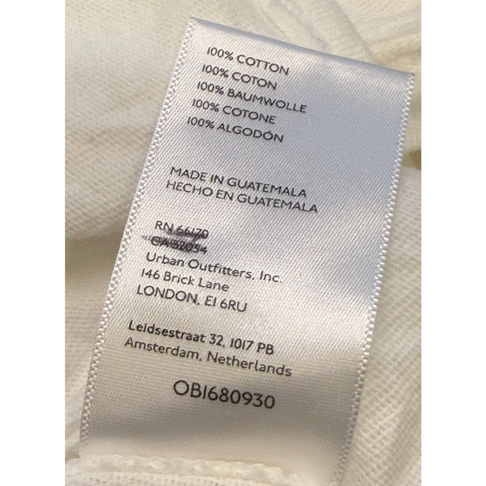 Free People We The Free Care FP Karri Swing Tank Top White Size M NWOT - Picture 8 of 8